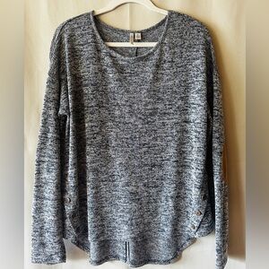 Cato Gray Long Sleeve Top